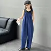 Conjunto de Verano para Niñas 2026 Nuevo y Moderno Conjunto de Dos Piezas de Verano para Niños: Mono Elegante con Chaleco y Tirantes para Niños Mayores
