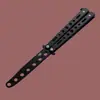 Cuchillo mariposa americano al por mayor cuchillo escorpión herramienta de práctica cuchillo de exterior peine juguete de mariposa sin hoja