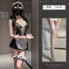 Lingerie Sexy, Pijama Sexy de Puro Desejo, Fantasia Sexy de Empregada em Renda Transparente, Uniforme, Fofa Proprietária
