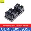 Para Volkswagen Audi Seat Skoda Interruptor de elevação de vidro elétrico interruptor de janela 8E0959851