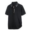 M-8XL Camisa Polo de Verano Estilo Hielo Algodón Perla para Hombre Suelta Solapa Talla Grande Camiseta Manga Corta Ropa Ropa para Hombres Gordos