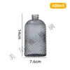 Botella de Gel Hidroalcohólico de Lunares Botella Vacía Vidrio de Colores Botella con Dispensador de Presión de Alto Valor Champú Gel de Ducha Botella de Loción Venta al por Mayor