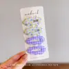 Pinza para el pelo de estrella de cinco puntas de colores caramelo estilo coreano para mujer, Pasador de lujo de alta gama, Pinza BB dulce y linda, Accesorio para el cabello versátil y elegante
