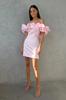 AliExpress 2023 Europeo y Americano Amazon Explosiones Ventas eBay AliExpress Vestido de Hombro Descubierto de Color Sólido hasta el Piso