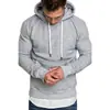 2024 Novo Moletom com Capuz de Cor Lisa para Exportação Suéter Esportivo Masculino Estilo Quente Transfronteiriço Amazon Aliexpress