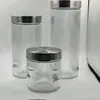 Contenedores de Almacenamiento de Vidrio Espeso de Grado Alimenticio para Té, Frutas Deshidratadas, Granos de Café y Cáscara de Mandarina Seca, Disponibles en Varios Tamaños para Almacenamiento en la Cocina