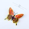 Estéreo 3D 8 6CM doble capa simulación mariposa creativo imanes magnéticos para refrigerador accesorios de tiro manualidades mariposa decorativa