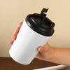 Taza Interior de Cerámica para Café, Taza de Doble Pared con Aislamiento al Vacío, Taza para Latte con Recubrimiento en Spray, Taza de Café Estilo Americano, Logo Personalizado