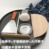 Herramientas para Hacer Panqueques: Brocha para Hotcakes, Esparcidor de Aceite, Raspador de Aceite de Acero Inoxidable