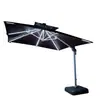 Sombrilla de sol exterior de fábrica, sombrilla romana para patio, sombrilla de sol de ocio para villa en jardín, protección solar, uso en puesto comercial exterior