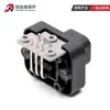 Dt13-6Pb Conector Automotriz 6 Agujeros Negro Clavija Dobla Base Conector Impermeable Macho y Hembra Enchufe de Arnés de Cables