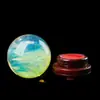 Jiu Ruiya Bola de Cristal Derretida Ornamento Bola Redonda Amarela Matriz das Sete Estrelas Feng Shui Decoração para Casa e Escritório Fabricante Personalização