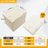Caja de Almacenamiento de Doble Puerta para Acampar al Aire Libre Caja de Almacenamiento Plegable de Plástico Caja de Almacenamiento de Gran Capacidad para el Hogar