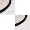 Corrente de colar de aço inoxidável 304, pulseira, corrente de cruz, corrente de lâmina, kit de material de acessório de joia artesanal DIY
