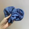 Coreia do Sul novo laço jeans anel de cabelo intestino grosso elástico alto doce menina legal todos os acessórios de cabelo combinando simples todos os acessórios de cabeça corda