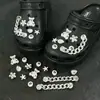 2026 Moda Nuevo Versátil Zueco de Oso con Cuentas Accesorios para Zapatos DIY Dijes Desmontables para Zapatos Hebillas de Zapatos de Alta Gama