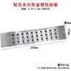 Tabla de estirar alambre rectangular, Tabla de estirar alambre profesional para joyería de oro y plata, Tabla de estirar alambre de plata, Herramienta de estirar alambre para joyería de oro