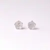 Pabellón Nafu Joyería de Plata al por Mayor Pendientes de Plata Simples y Compactos Clavos Pequeños de Moda para el Uso Diario Clavos de Plata de Ley 925