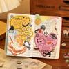 Libro de Pegatinas de Vinilo Cortado para Mascotas Rincón de Gato Lindo Patrón de Mascota Pegatinas de Decoración para Diario de Vida