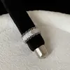 Anillo de Perlas Tachonado con Diamantes tipo Starburst de Gama Alta para Mujer, Estilo Francés Lujo Ligero de Moda Tendencia Versátil