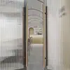 Puerta de madera maciza minimalista puerta de cristal manija de acero inoxidable manija de puerta corredera sala privada oficina KTV manija de puerta de doble apertura