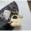 Moda de Verano 2026 Nueva Tendencia Bolso Cruzado Versátil de un Solo Hombro Color Sólido Bolso Cruzado Simple para el Trabajo