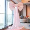 Decoraciones para Bodas y Festivales, Lazo Gigante Oversize de Terciopelo Rojo, Decoración para Habitación de Compromiso y Boda, Escaparate, Accesorios para Fotos de Fiesta