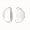Almohadillas de Gel Transparentes Suaves Personalizadas para Arco del Pie para Hombres y Mujeres, Almohadillas para Pies Planos de Soporte con Forma de Ocho hacia Adentro, Almohadillas de Talla Media