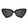Novos Óculos de Sol Estilo Europeu e Americano com Armação Grande Olho de Gato para Homens e Mulheres, Retrô Slim-Fit, Adequados para Fotos na Praia, Óculos de Sol com Proteção UV