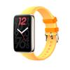 Adecuado para pulsera de mijo 7PRO cuero sintético Correa de cuero Miband7pro Correa de contraste de TPU al por mayor