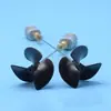 130 Potente Kit de Potencia para Barco Pequeño DIY con Doble Motor Magnético Fuerte Juego de Motor y Hélice Set de Hélice de Avance y Retroceso de 36/42 mm