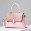 Bolso de bloqueo en forma de gota de alta calidad para mujer 2023 Nuevo bolso cuadrado de charol bolso de mano cadena bandolera para mujer