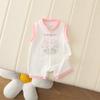 Verão Novo Bebê Fino Estilo Retrô Bebê Novo Chinês Bordado Ombro Largo Confortável Respirável Casaco Tang Roupa Exterior