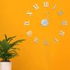Reloj de pared con espejo digital romano, producto estrella de Amazon, reloj acrílico para sala de estar, reloj de pared DIY para el hogar.