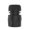 Conector de Manguera de Jardín Grifo Conexión Rápida Paso Directo Pistola de Agua Adaptador de 4 Puntos Boquilla Lavado de Autos Conector Rápido