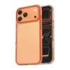 Funda de Teléfono de Acrílico Transparente Mate Adecuada para Iphone18Pm, Carcasa Dura Dos en Uno Resistente a Huellas Dactilares Apple con Tacto de Piel
