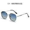 Nuevas Gafas de Sol Polarizadas de Metal de Moda Gafas de Sol de Tendencia Europeas y Americanas de Gama Alta para Hombre Gafas de Sol Anti-UV para Hombre