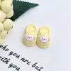 Pantuflas Perrito Macarrón Chanclas Pantuflas Calzado Exterior Crema Gel Pasador DIY Cordón para el Cabello Agarre Accesorios de Resina