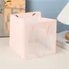 Sacola de Presente, Transparente, Luxo Leve, Sensação de Alta Qualidade, Bolsa Tote, Sacola de Presente Pronta, Sacola para Embalagem de Flores e Bonecas, Sacola de Presente para Lembrancinhas