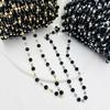 Cadena de Cobre Cristal Chapado Hecho a Mano DIY Accesorios para Aretes Collar Pulsera Bolsa de Material para Aretes Cuentas Espaciadoras Abrazadera para Cuentas Cadena de Cuentas