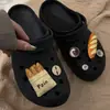 Adecuado para Zapatos Crocs, Pan de Flores, Hebillas para Zapatos Crocs, Hebillas Decorativas, Accesorios Divertidos y Lindos de Nicho, Extraíbles