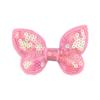 Accesorios para el Cabello de Niños de Exportación de 6 cm, Moño Bordado con Lentejuelas, Pajarita de Mariposa Imitación con Lentejuelas, Accesorios de Bricolaje, 32 Colores