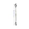 Colher de Medicamentos Micro Aço Inoxidável 304 Espessada Conjunto, Cabeça Única, Cabeça Dupla, Cabeça Quadrada Colher Dispensadora Farmácia
