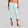 Nuevas mallas plegables transfronterizas de tres cuartos, pantalones de fitness de longitud media absorbentes de sudor y de secado rápido para correr al aire libre, deportes, ciclismo y yoga