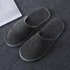 Pantuflas Desechables de Lujo Cinco Estrellas para Casas de Huéspedes, Hoteles, Hospitalidad en el Hogar, Viajes, Antideslizantes, Engrosadas, Uso Especial al por Mayor