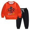 Conjunto de Sudadera para Niños Otoño/Invierno 2026, Nuevo Modelo Elegante para Niños Mayores, Forro Polar y Engrosado para Calor, Conjunto de Invierno de Manga Larga