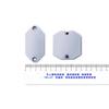 Etiqueta de estante RFID UHF, bandeja de inventario de absorción magnética, ABS anti-metal, con gota de pegamento, gestión de activos de estante UHF