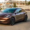 Película Cambia Color para Mascotas Metal Líquido Color Marrón Cacao Directo de Fábrica Película para Carrocería Modificación Película para Wrap de Coche