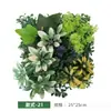 Parede de Plantas Simuladas Parede de Plantas Verdes Decoração Floral Fundo Gramado de Plástico Decoração de Gramado Verdejamento de Engenharia Parede de Flores Artificiais Decoração