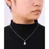 Conjunto de Brincos e Colar Populares Ovais de Zircônia Transfronteiriço, Brincos de Nicho de Luxo Leve com Sensação de Alto Padrão, Conjunto Luxuoso de Duas Peças de Alto Padrão para Mulheres
